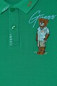 Chłopiec Guess polo dziecięce bawełniane N6GP01.K9WF4.PPY2.M zielony