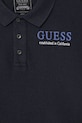 CHLAPEC Dětská bavlněná polokošile Guess L6GP01.K9WF4.PPY2.M námořnická modř