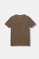 Детска тениска с яка Guess L6GP08.KG520.PPY2.M кафяв SS26