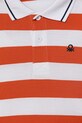Αγορίστικα United Colors of Benetton Πόλο παιδικό βαμβακερό 37JJC3023.G.Stagionale πορτοκαλί