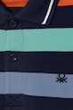 Chłopiec United Colors of Benetton polo dziecięce bawełniane 37JJC3023.G.Stagionale multicolor