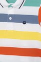 Chłopiec United Colors of Benetton polo dziecięce bawełniane 37JJG3012.P.Stagionale multicolor
