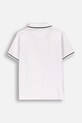 Coccodrillo polo tričko detské s bavlnou WC6143603EJB biela SS26