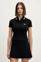 Tommy Jeans polo z elastanem czarny DW0DW21932