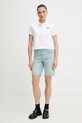 ZADIG&VOLTAIRE polo bawełniane JWTS02792 biały SS26