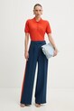 Patrizia Pepe polo 8K0408.K027 pomarańczowy SS26