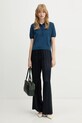 Patrizia Pepe polo 8K0408.K027 niebieski SS26