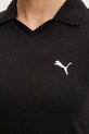 Puma polo damskie bawełniane z elastanem Baby Polo 693848 czarny