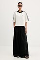 adidas Originals úpletové polo tričko dámske Crochet KC6490 béžová SS26