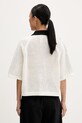Oblečenie adidas Originals úpletové polo tričko dámske Crochet KC6490 béžová