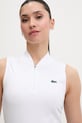 Lacoste top damski biały PF0202