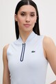 Lacoste top damski niebieski PF0202