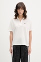 Lacoste polo gładkie biały PF1123