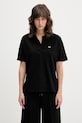 Lacoste polo gładkie czarny PF1123