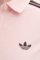 adidas Originals polo damskie bawełniane KD3699 różowy