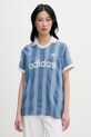 adidas Originals polo za žene od pamuka plava KD5448
