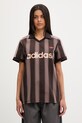 adidas Originals polo dámské bavlněné hnědá KD5450