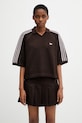 adidas Originals polo swetrowe damskie brązowy KE0198