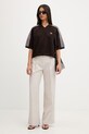 adidas Originals svetrové polo dámské KE0198 hnědá SS26