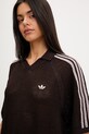 adidas Originals svetrové polo dámské hnědá KE0198