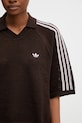adidas Originals polo swetrowe damskie brązowy KE0198