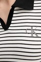 Calvin Klein Jeans polo damskie LV047F835G beżowy