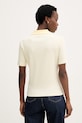 Oblečenie Calvin Klein Jeans polo tričko dámske LV047F835G žltá