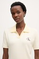 Calvin Klein Jeans polo damskie żółty LV047F835G