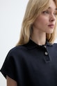 Marc O'Polo πόλο γυναικείο βαμβακερό σκούρο μπλε 5000008220