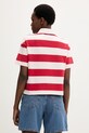 Oblečenie Levi's polo tričko dámske bavlnené ARIES RUBGY 004GQ.0004 červená