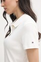 Tommy Hilfiger polo tričko dámske bavlnené WW0WW49252 biela