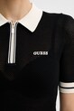 Guess polo damskie GABRY V6GR04.Z0725 czarny