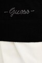 Guess polo damskie wełniane W6GR03.Z0583 czarny