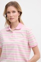 Max&Co. polo damskie bawełniane MCOMANDARE różowy 2616951013200