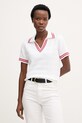 Joop! polo swetrowe damskie bawełniane biały 30102024