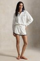 Oblačila Polo Ralph Lauren pulover ženski bombažen LT WT COTTON TERRY-KNT-POLO 211A12737002 bela