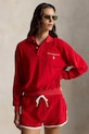 Polo Ralph Lauren кофта для женщин из хлопка LT WT COTTON TERRY-KNT-POLO красный 211A12737003