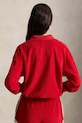 Polo Ralph Lauren кофта для женщин из хлопка LT WT COTTON TERRY-KNT-POLO 211A12737003 красный SS26