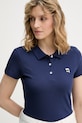 Karl Lagerfeld polo ženské bavlněné IKON námořnická modř B2W17098