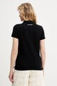 Oblečení Karl Lagerfeld polo ženské bavlněné IKON B2W17098 černá