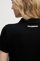 Karl Lagerfeld polo ženské bavlněné IKON B2W17098 černá