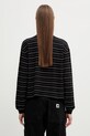Odzież Carhartt WIP longsleeve damski bawełniany W' L/S Mabel Polo I036354.3O1XX czarny