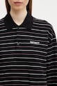 Carhartt WIP longsleeve damski bawełniany W' L/S Mabel Polo czarny I036354.3O1XX