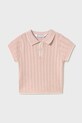 Mayoral polo dziecięce pozostałe różowy 1104.4F.Baby.PPY2