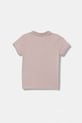 United Colors of Benetton polo tričko detské bavlnené s elastanom 3WG9G300A.P.Stagionale ružová SS26