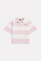New Balance Πόλο παιδικό βαμβακερό YT61M5OK ροζ SS26