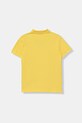 United Colors of Benetton polo dziecięce bawełniane 3089C300Q.G.Stagionale żółty SS26
