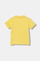 United Colors of Benetton polo dziecięce bawełniane 3089G3008.P.Stagionale żółty SS26