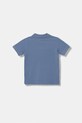 United Colors of Benetton polo dziecięce bawełniane 3089G3008.P.Stagionale niebieski SS26