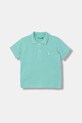 United Colors of Benetton polo dziecięce bawełniane turkusowy 3089G3008.P.Stagionale